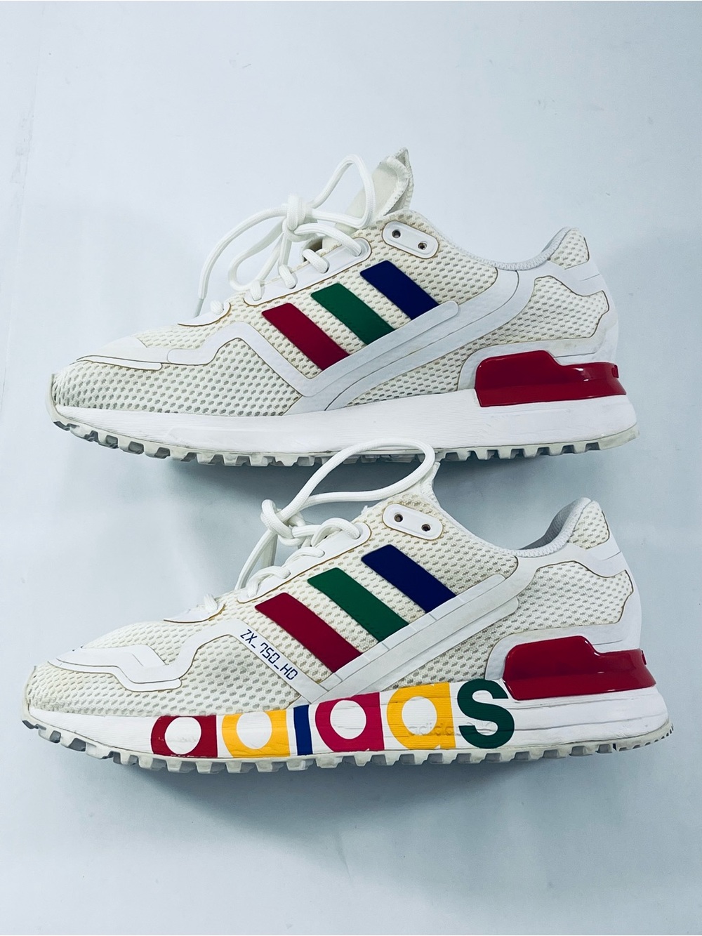 Adidas ZX 750 HD White Multicolor Olympic Pack Men’s Size:6 Sneakers FY1150